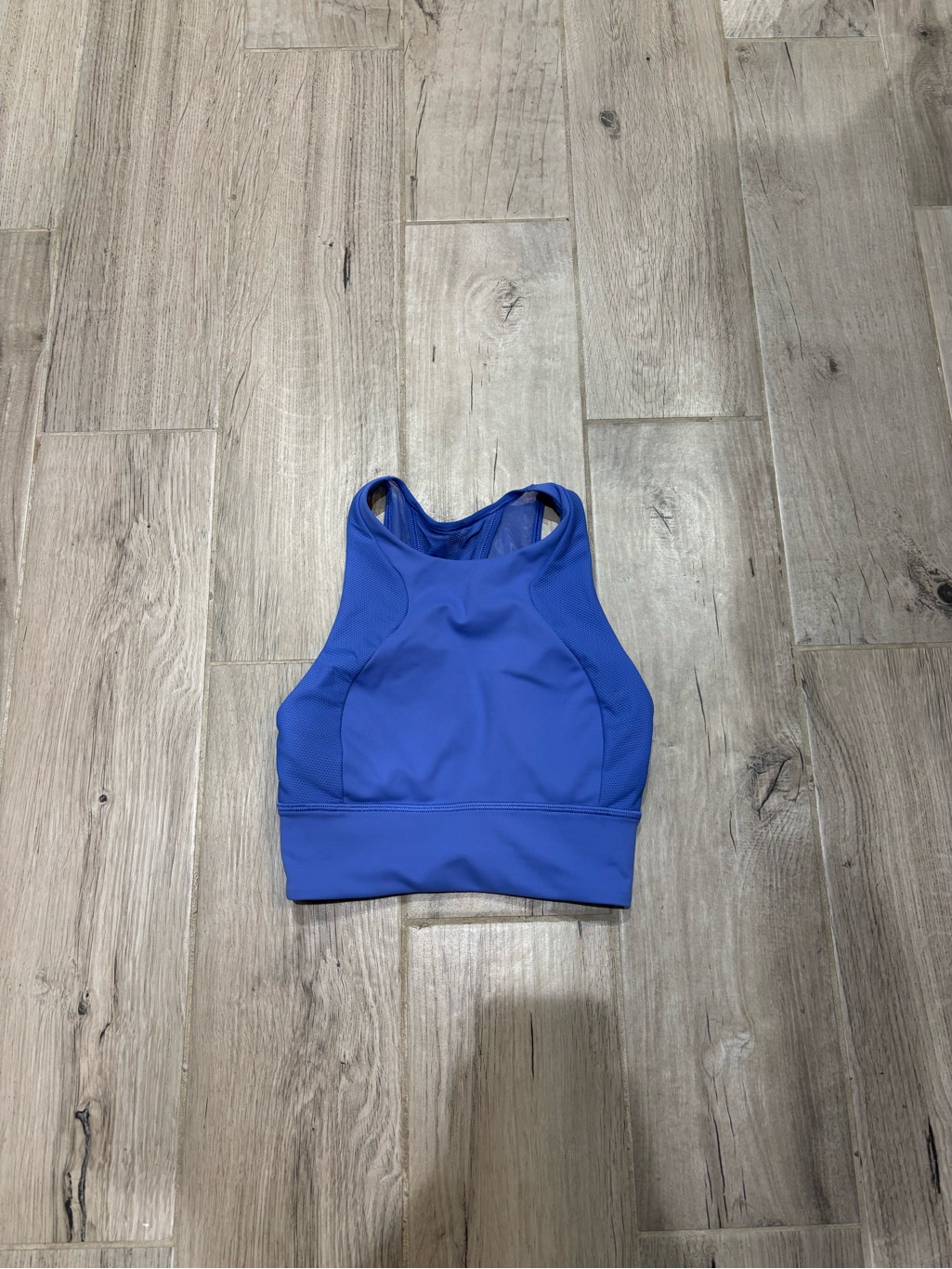 Lululemon Everlux High-Neck Train Bra Wild Indigo